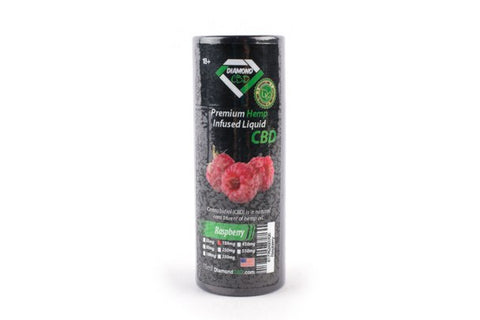 Raspberry Hemp Infused Liquid - Oral Drops or Vape - 15ml
