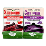 Strawberry - Fruit and Hemp Chews - 25mg - 1pc