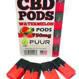 CBD Pods - (JUUL Compatible) Vape Pods - 750mg - 4ml (4 pk)