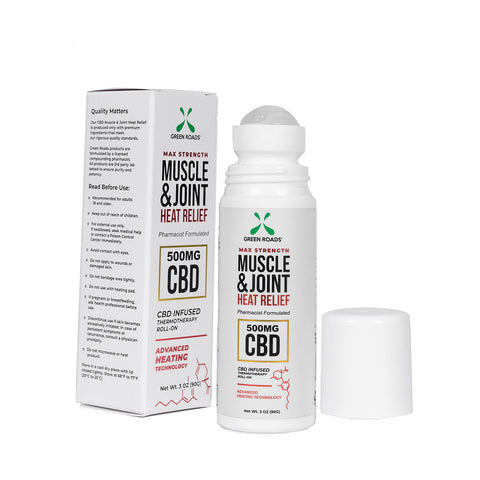 Muscle & Joint Relief CBD Pain Roll-On  - 3 fl oz